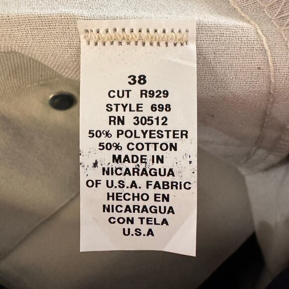 NWT Ben Davis Deadstock Men’s Classic Fit Canvas Chino Utility Pant Blue Size 38 - Picture 8 of 8